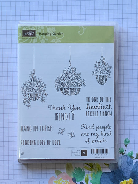 Hanging Garden | Retired Clear Mount Stamp Set | Stampin' Up!