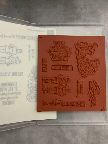 Do the Impossible | Retired Cling Mount Stamp Set | Stampin' Up!