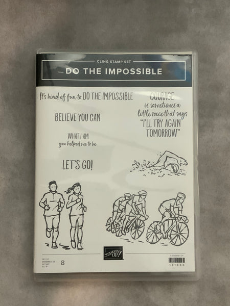 Do the Impossible | Retired Cling Mount Stamp Set | Stampin' Up!