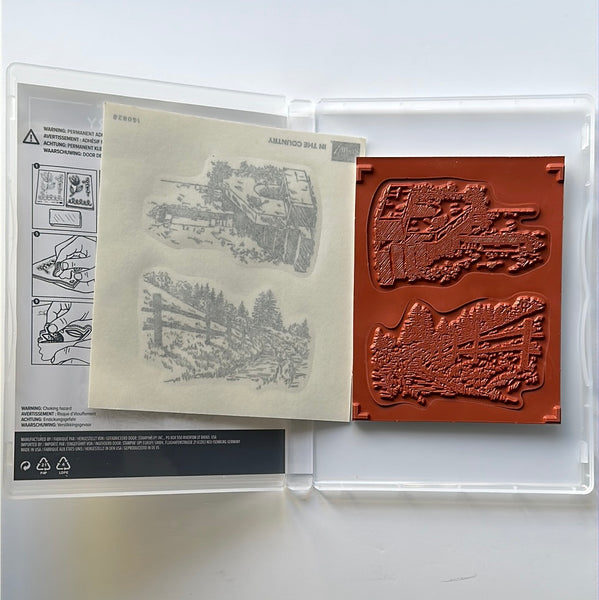 In The Country | Retired Cling Mount Stamp Set | Stampin' Up!