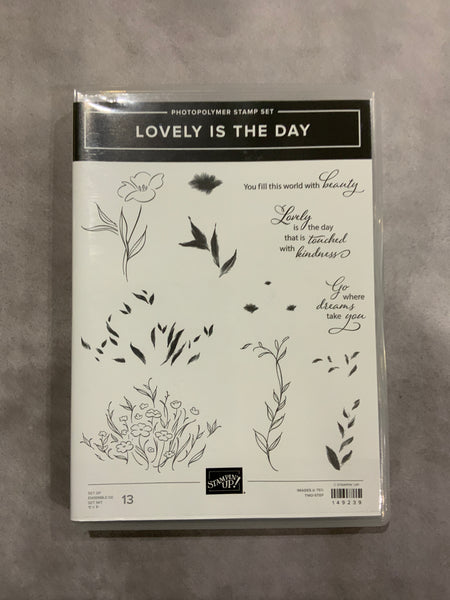 Lovely is the Day | Retired Photopolymer Stamp Set | Stampin' Up!