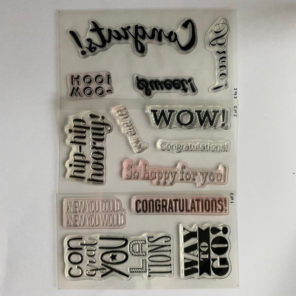Bravo | Retired Photopolymer Stamp Set