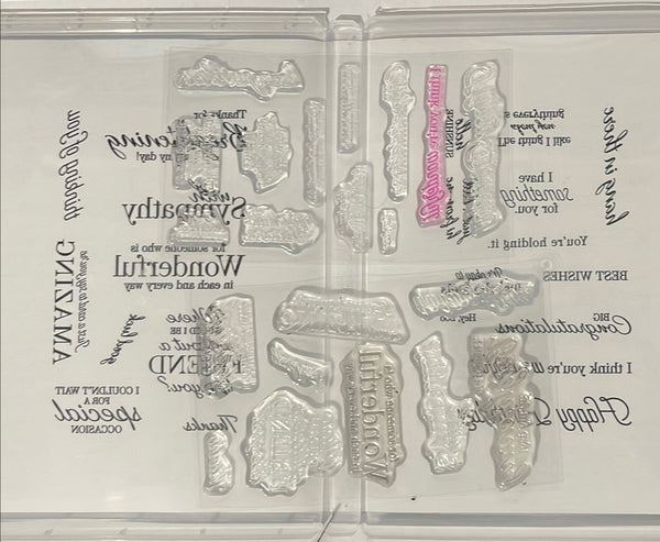 Special Moments | Saleabration 2022 | Retired Photopolymer Stamp Set | Stampin' Up!