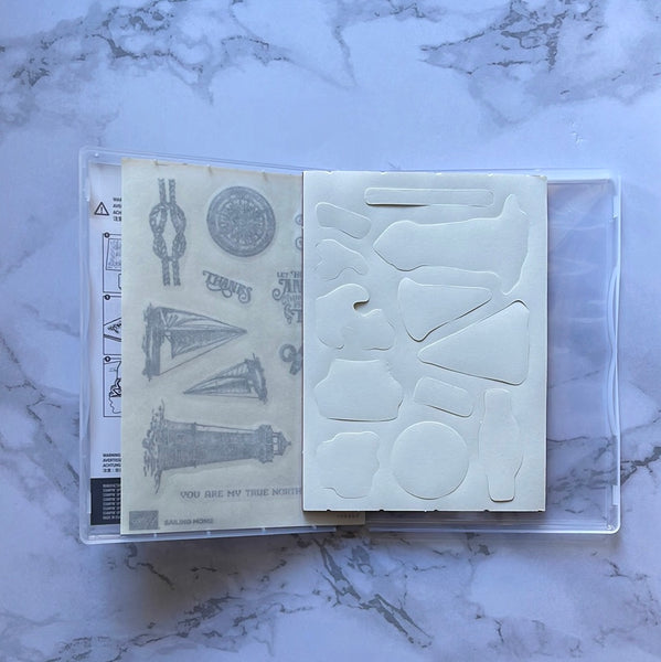 Sailing Home | Retired Cling Mount Stamp Set | Stampin' Up!