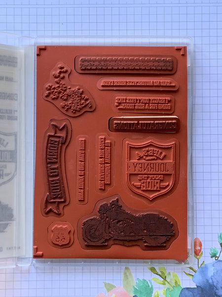 One Wild Ride | Retired Clear Mount Stamp Set | Stampin' Up!