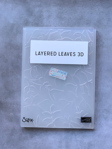 Layered Leaves 3D Embossing Folder | Retired Embossing Folder | Stampin' Up!