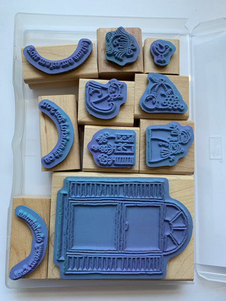 Window Dressing | Retired Wood Mount Stamp Set | Stampin' Up!