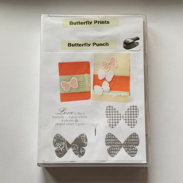 Butterfly Prints | Retired Wood Mount Stamp Set | Stampin' Up!