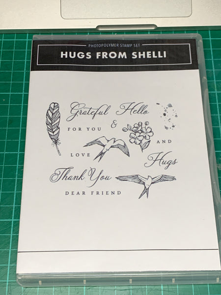 Hugs From Shelli | Paper Pumpkin Stamp Set | Photopolymer Stamp Set | Stampin' Up!