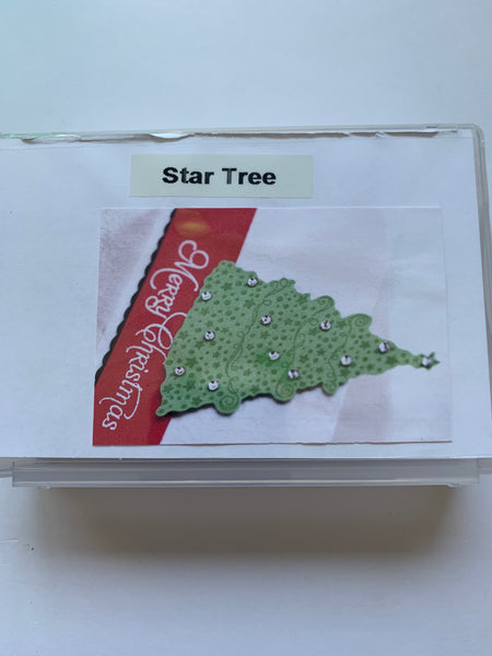 Star Tree | Retired Wood Mount Stamp Set | Stampin' Up!