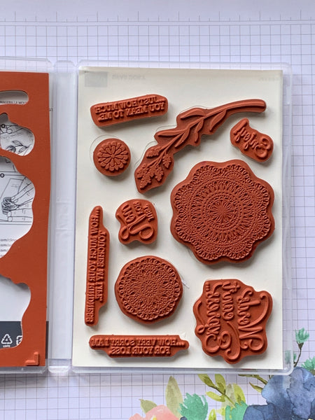 Dear Doily | Retired Cling Mount Stamp Set | Stampin' Up!