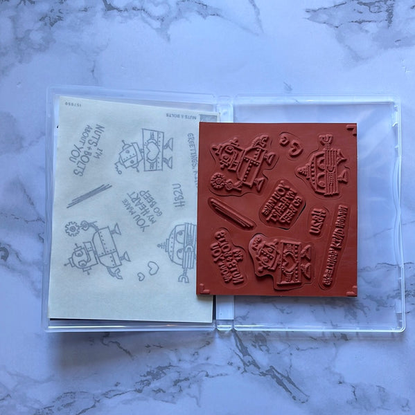 Nuts & Bolts | Retired Cling Mount Stamp Set | Stampin' Up!