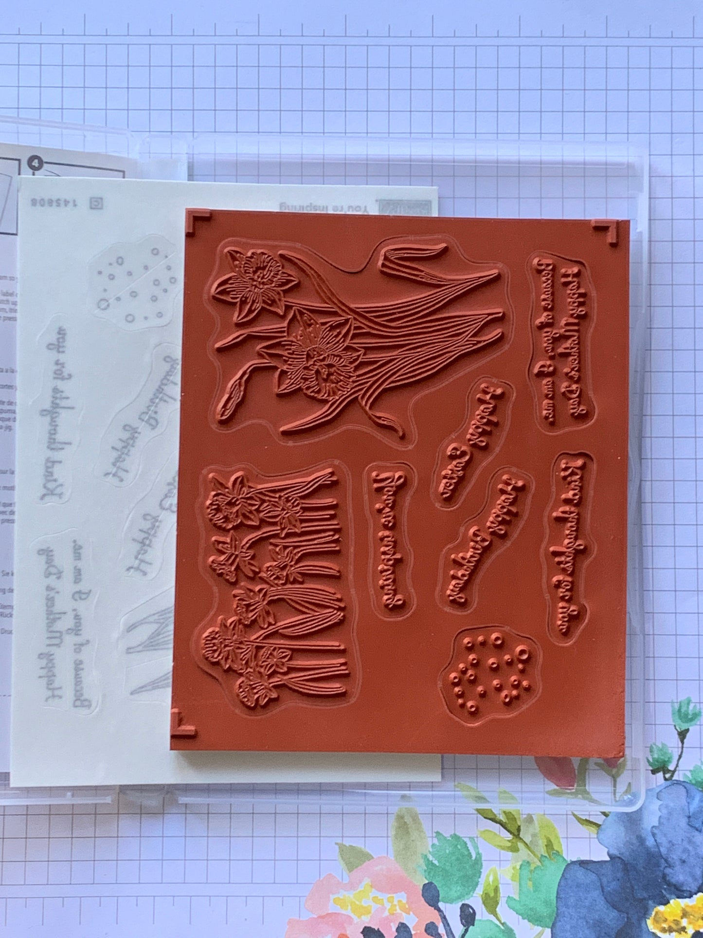 You're Inspiring | Retired Clear Mount Stamp Set | Stampin' Up! | Brand New