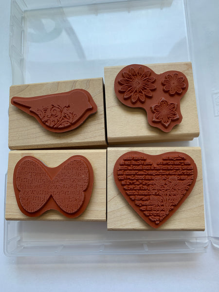 Punch Potpourri | Retired Wood Mount Stamp Set | Stampin' Up!