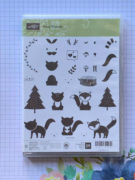Foxy Friends | Retired Photopolymer Stamp Set | Stampin' Up!