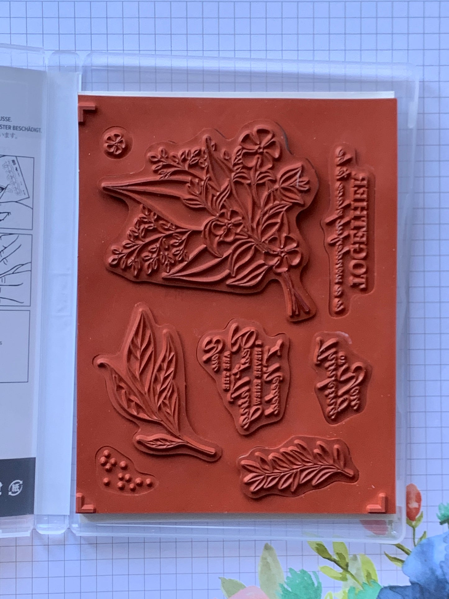 Wonderful Romance | Retired Cling Mount Stamp Set | Stampin' Up!