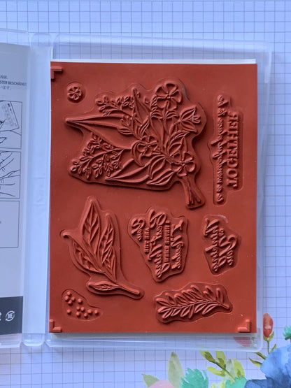 Wonderful Romance | Retired Cling Mount Stamp Set | Stampin' Up!