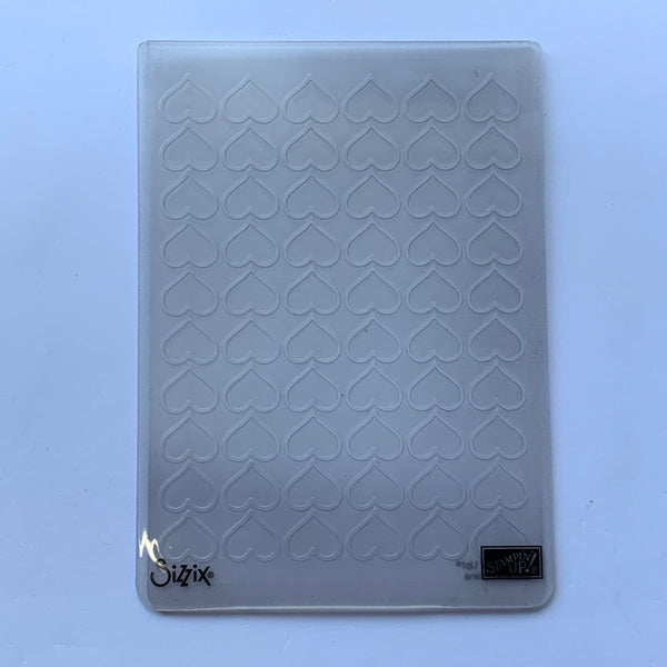 Happy Heart | Retired Embossing Folder | Stampin' Up!