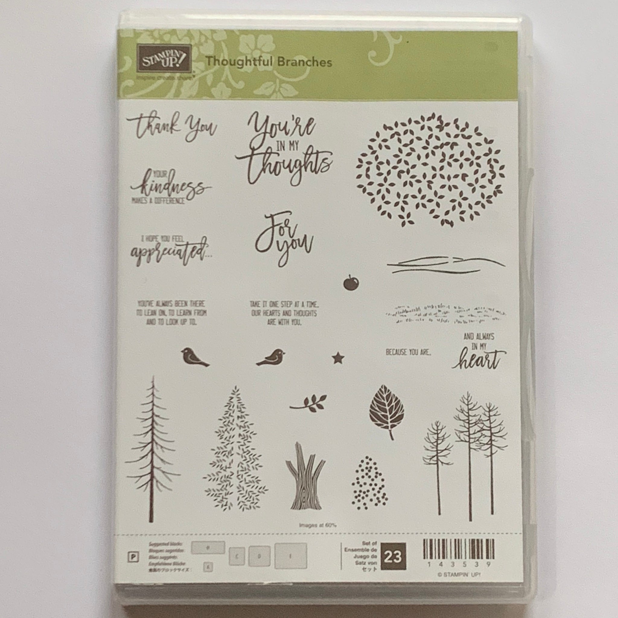 Thoughtful Branches | Retired Photopolymer Stamp Set | Stampin' Up!