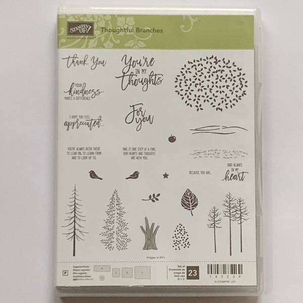 Thoughtful Branches | Retired Photopolymer Stamp Set | Stampin' Up!
