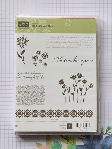 Background Bits | Retired Clear Mount Stamp Set | Stampin' Up!