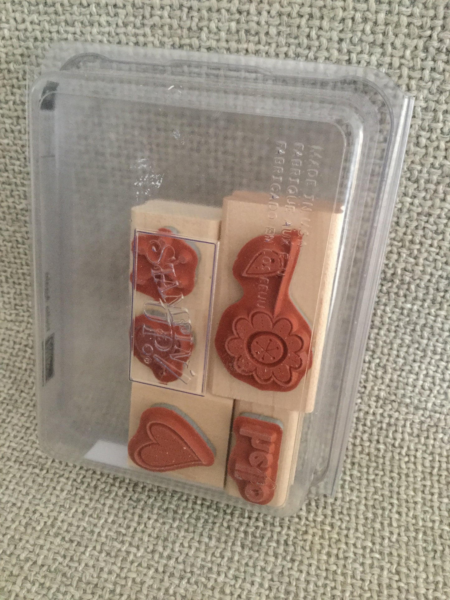 Hello Again | Retired Wood Mount Stamp Set