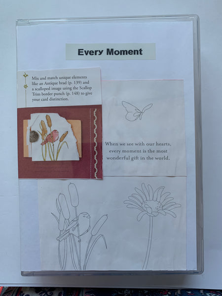 Every Moment | Retired Wood Mount Stamp Set | Stampin' Up!