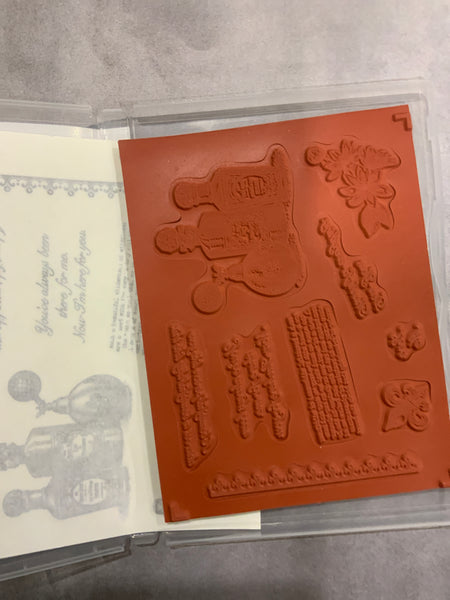 Fanciful Fragrance | Retired Cling Mount Stamp Set | Stampin' Up!