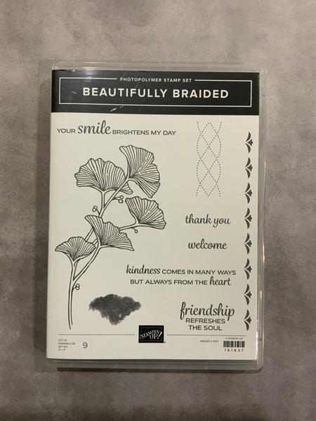 Beautifully Braided | Retired Photopolymer Stamp Set | Stampin' Up!