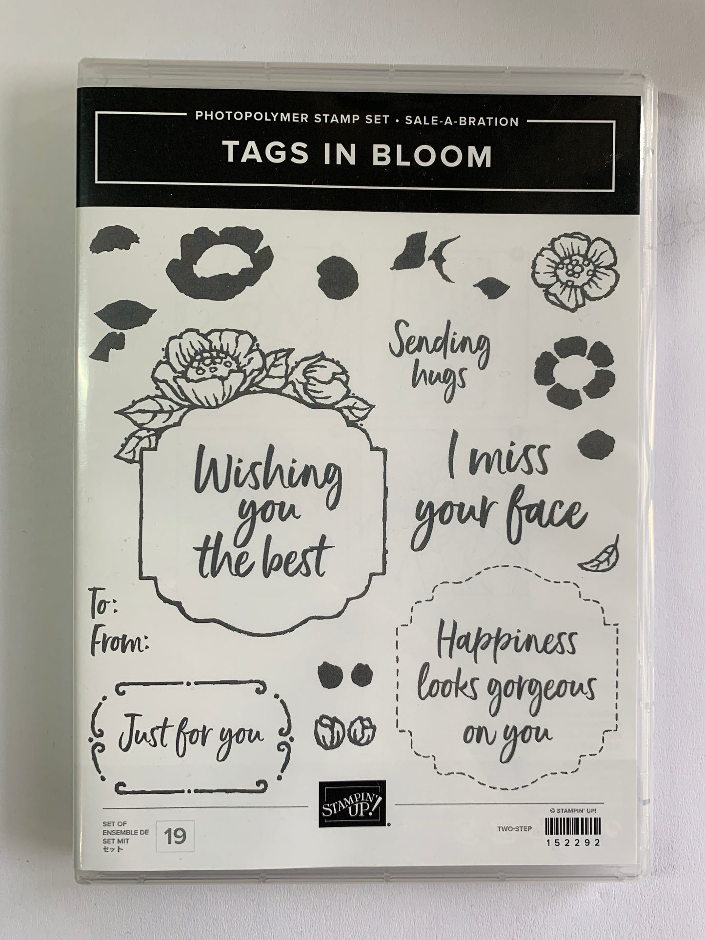 Tags in Bloom | Retired Sale-a-Bration 2020 Photopolymer Stamp Set | Stampin' Up!
