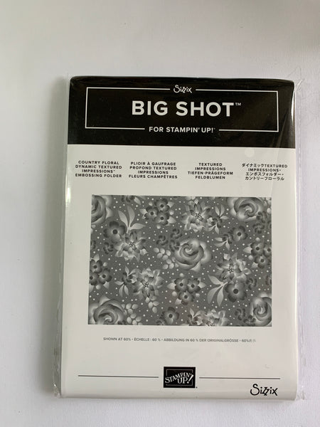 Country Floral | Retired Embossing Folder | Stampin' Up!