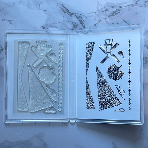 Tulip Fields | Retired Photopolymer Stamp Set | Stampin' Up!