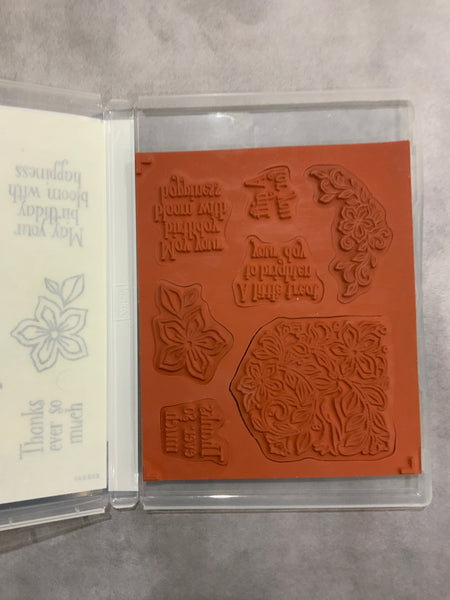 Pocketful of Happiness | Retired Cling Mount Stamp Set | Stampin' Up!
