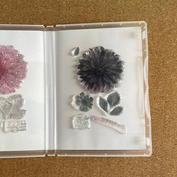 Delicate Dahlias | Saleabration 2021 | Retired Photopolymer Stamp Set | Stampin' Up!