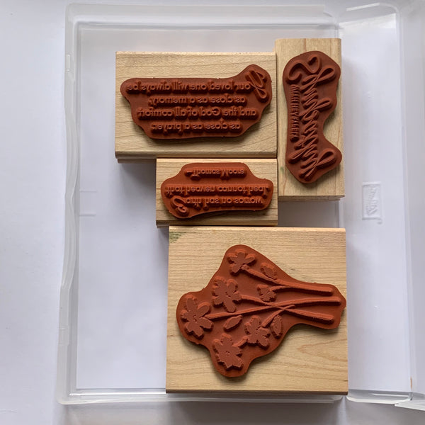 Close as a Memory | Retired Wood Mount Stamp Set | Stampin' Up!