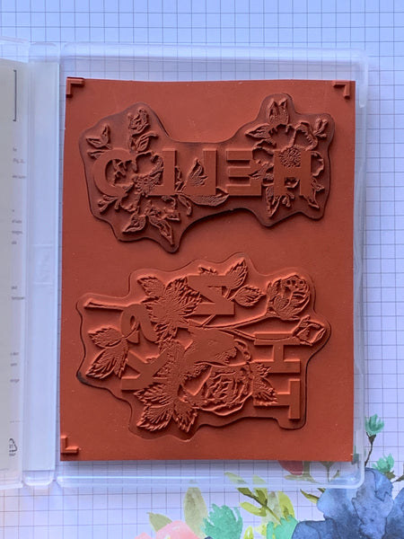 Floral Statements | Retired Clear Mount Stamp Set | Stampin' Up!