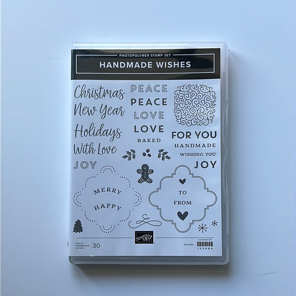 Handmade Wishes | Retired Photopolymer Stamp Set | Stampin' Up!