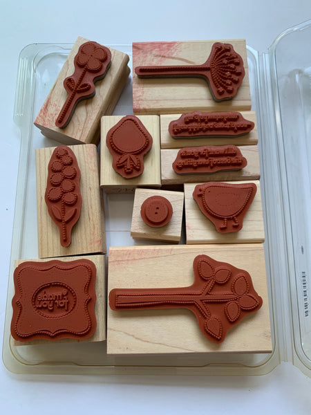 Best of Everything | Retired Wood Mount Stamp Set | Stampin' Up!