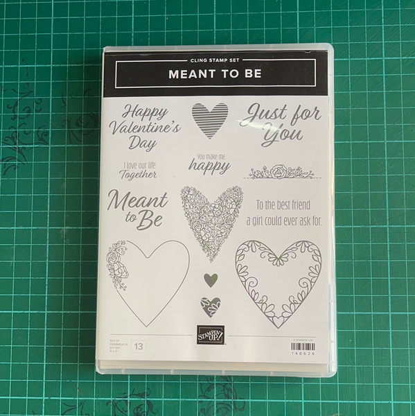 Meant to Be | Retired Cling Mount Stamp Set | Stampin' Up!