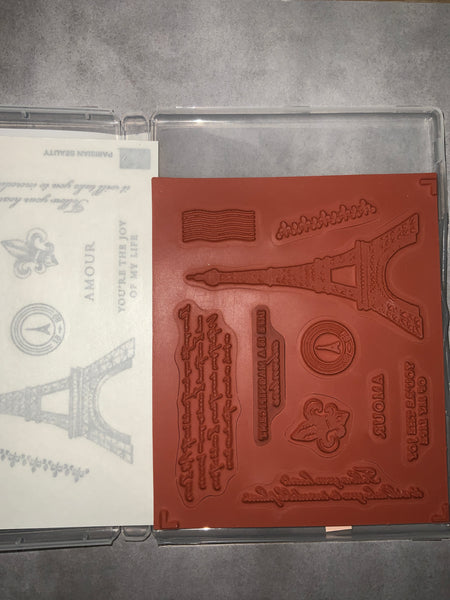 Parisian Beauty | Retired Cling Mount Stamp Set | Stampin' Up!