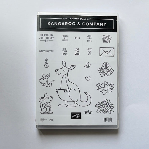 Kangaroo & Company | Retired Photopolymer Stamp Set | Stampin' Up!