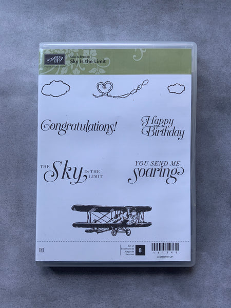 Sky is the Limit | Retired Clear Mount Stamp Set | Stampin' Up!