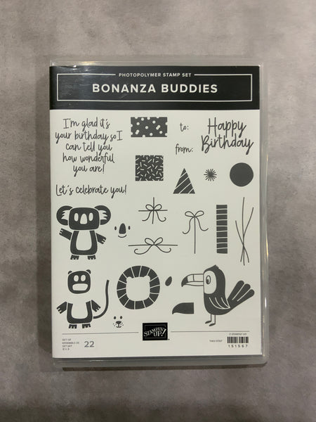 Bonanza Buddies | Retired Photopolymer Stamp Set | Stampin' Up!