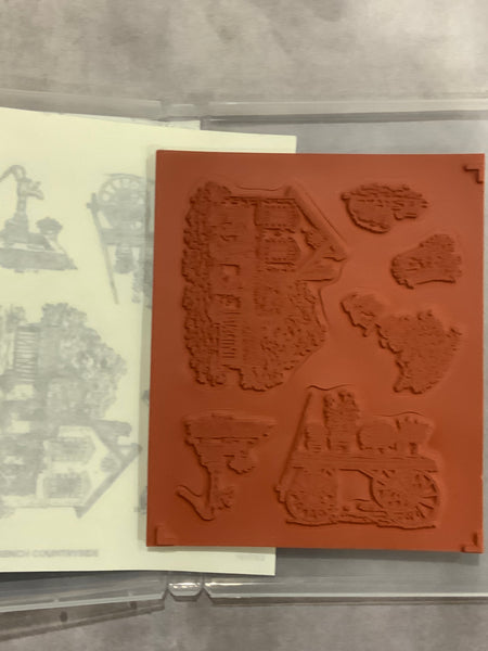 French Countryside | Retired Cling Mount Stamp Set | Stampin' Up!