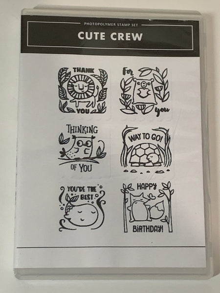 Cute Crew | Retired Photopolymer Stamp Set | Stampin' Up!