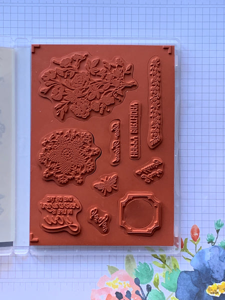 Very Vintage | Retired Clear Mount Stamp Set | Stampin' Up!
