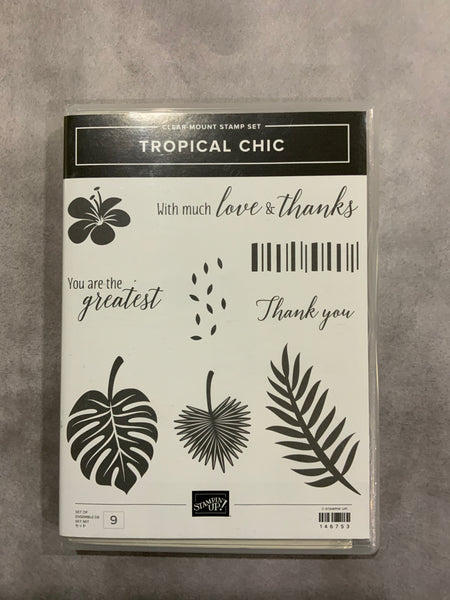 Tropical Chic | Retired Clear Mount Stamp Set | Stampin' Up!