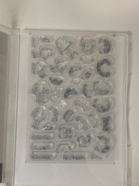 Family & Friends | Retired Photopolymer Stamp Set | Stampin' Up! | BRAND NEW!!!