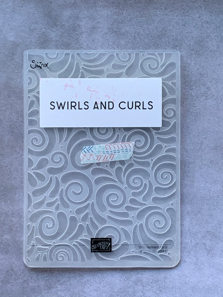 Swirls and Curls Embossing Folder | Retired Embossing Folder | Stampin' Up!