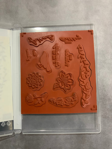 Botanical Bliss | Retired Clear Mount Stamp Set | Stampin' Up!